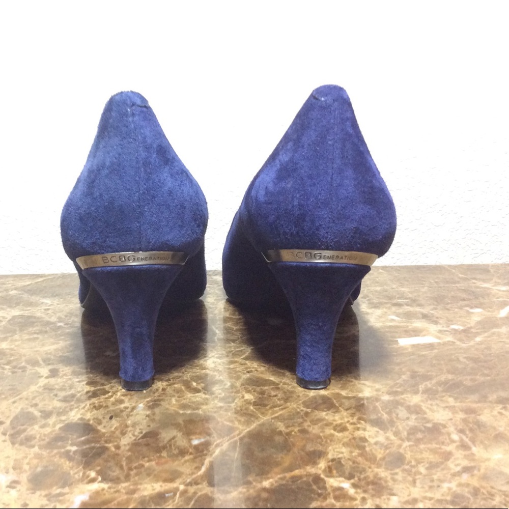 Bcbg Generation Bumby Suede Close Toe Pumps View 4